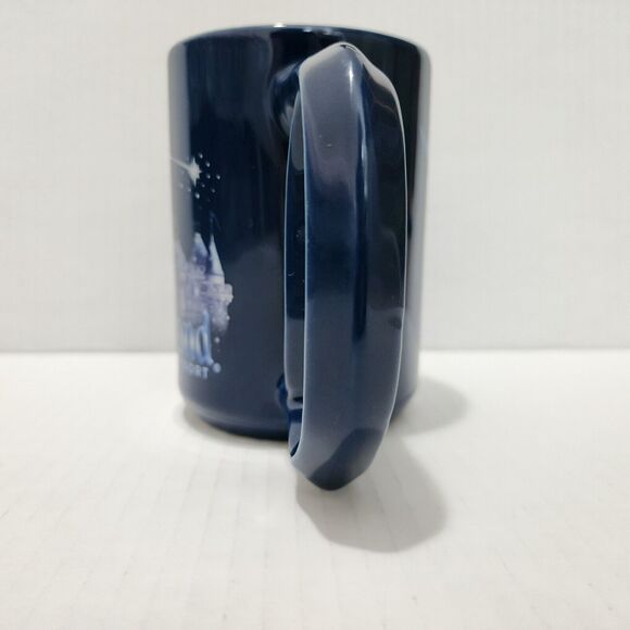 Disney Disneyland Resort 60 Diamond Celebration Ceramic Coffee Cup Blue - Picture 4 of 6